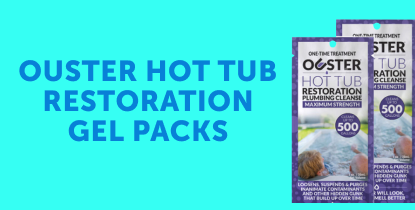 Ouster Hot Tub Restoration Gel Packs